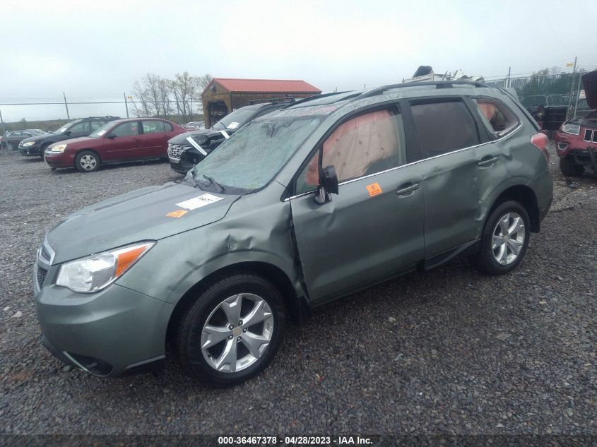 2015 SUBARU FORESTER 2.5I LIMITED - JF2SJARC8FH816846