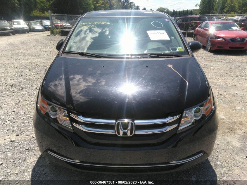 2016 HONDA ODYSSEY EX-L - 5FNRL5H68GB065629