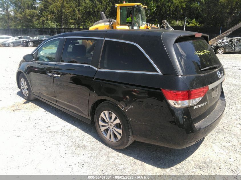 2016 HONDA ODYSSEY EX-L - 5FNRL5H68GB065629