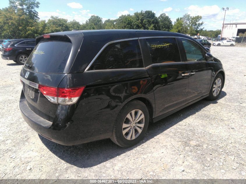 2016 HONDA ODYSSEY EX-L - 5FNRL5H68GB065629