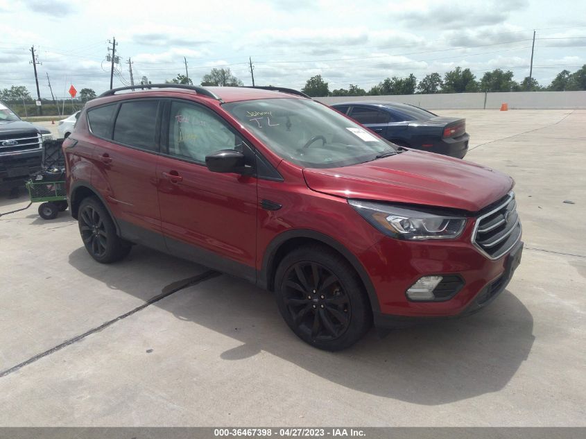 2019 FORD ESCAPE SE - 1FMCU0GD5KUA62513