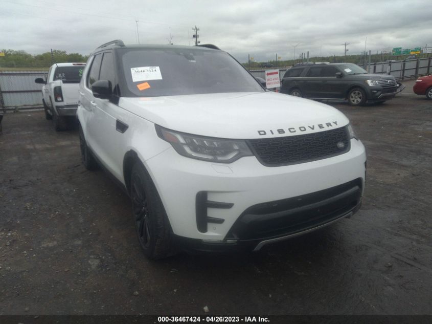 2018 LAND ROVER DISCOVERY HSE - SALRR2RV6JA067150