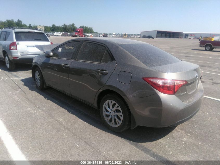 2018 TOYOTA COROLLA L/LE/XLE/SE/XSE - 2T1BURHE2JC009565