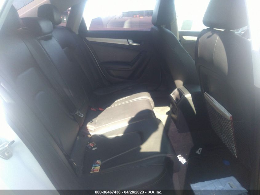 2013 AUDI A4 PREMIUM - WAUBFAFL3DN045681