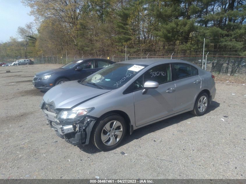 2014 HONDA CIVIC SEDAN LX - 2HGFB2F58EH554104