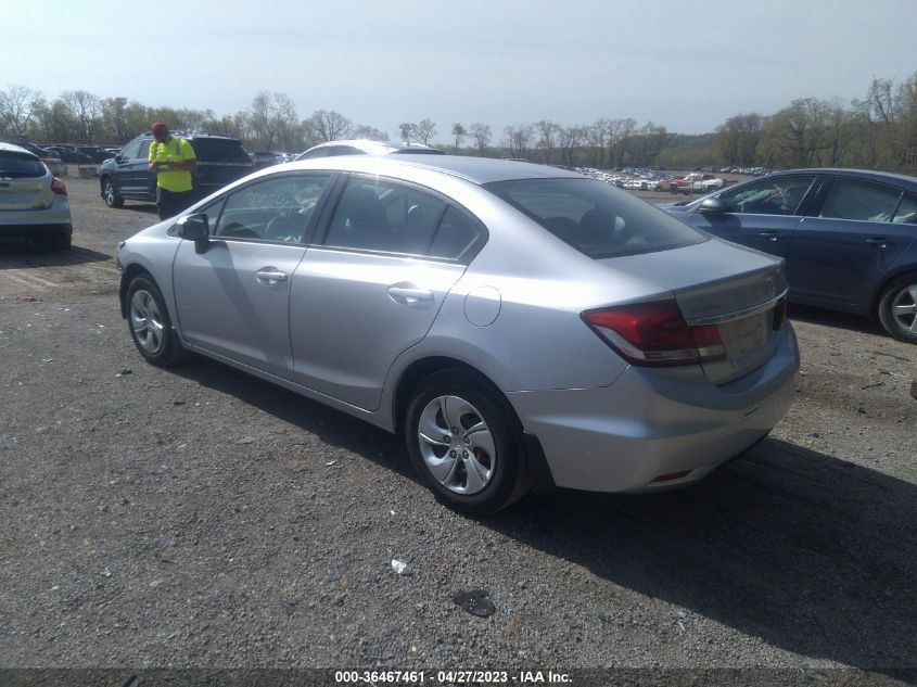 2014 HONDA CIVIC SEDAN LX - 2HGFB2F58EH554104