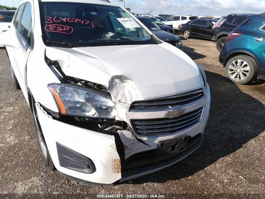 2015 CHEVROLET TRAX LT - KL7CJLSB8FB117345
