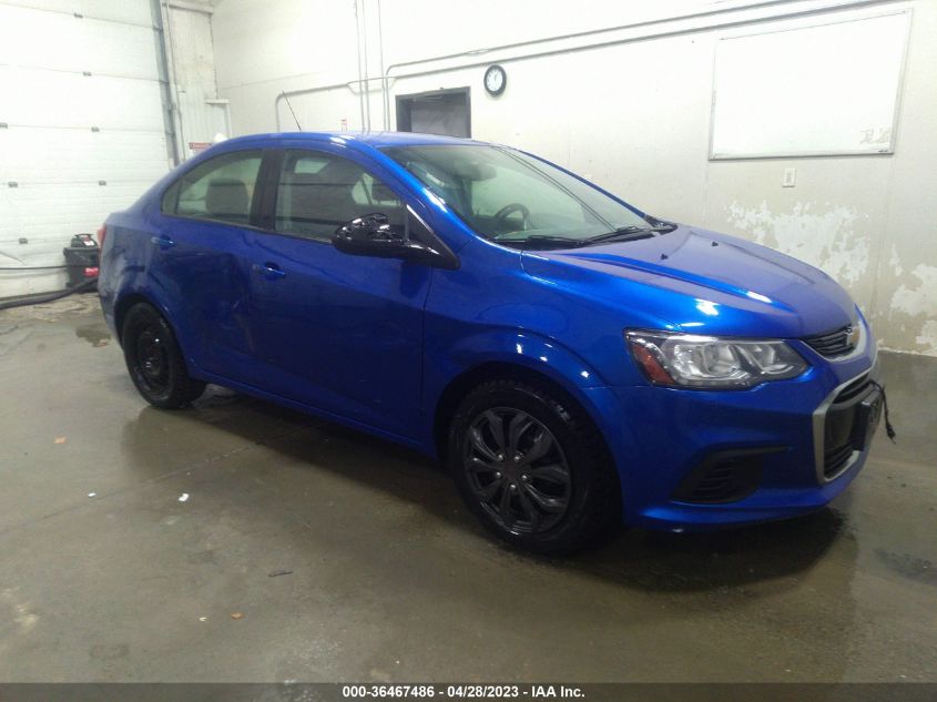 2017 CHEVROLET SONIC LS - 1G1JB5SH8H4131320