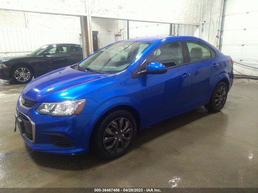 VIN 1G1JB5SH8H4131320 2017 CHEVROLET SONIC LS