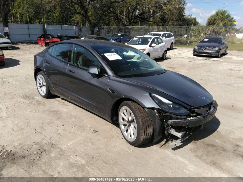 2021 TESLA MODEL 3 STANDARD RANGE PLUS - 5YJ3E1EA7MF100948