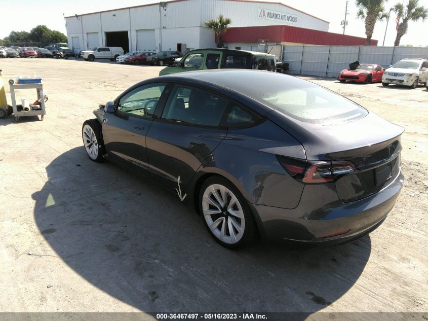 2021 TESLA MODEL 3 STANDARD RANGE PLUS - 5YJ3E1EA7MF100948