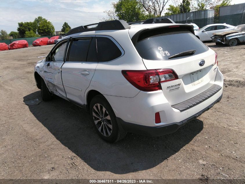 2017 SUBARU OUTBACK LIMITED - 4S4BSANC9H3269549