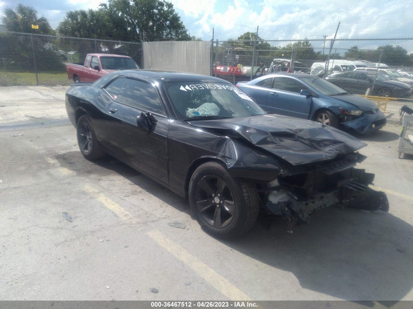VIN 2C3CDZAG3LH206614 2020 DODGE CHALLENGER SXT