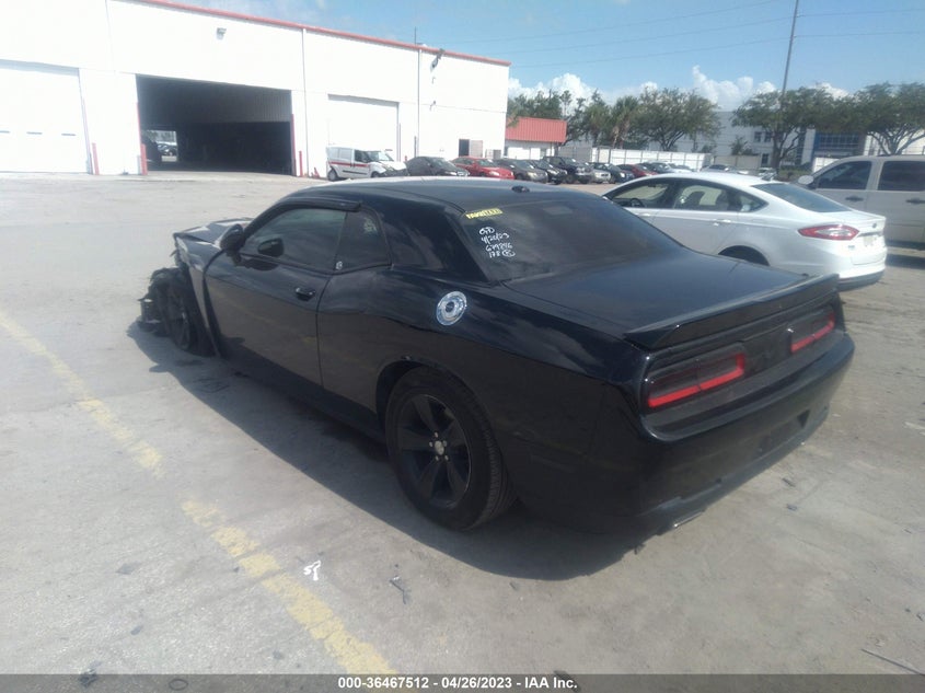 VIN 2C3CDZAG3LH206614 2020 DODGE CHALLENGER SXT