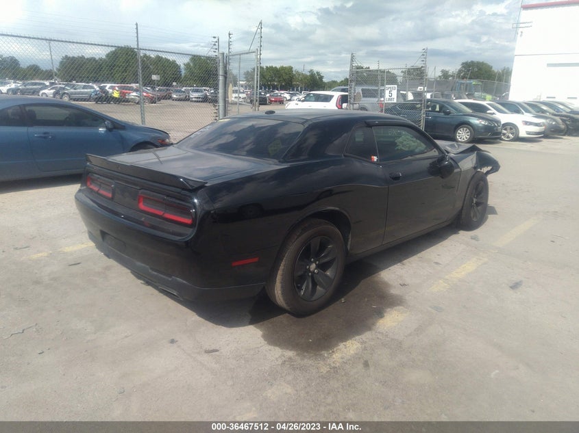 VIN 2C3CDZAG3LH206614 2020 DODGE CHALLENGER SXT