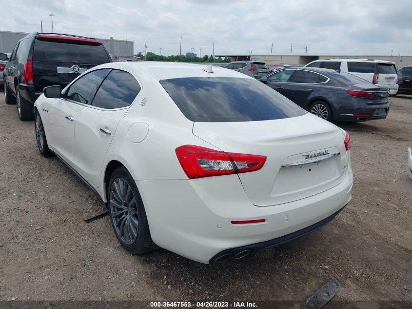 2019 MASERATI GHIBLI ZAM57XSA6K1311117