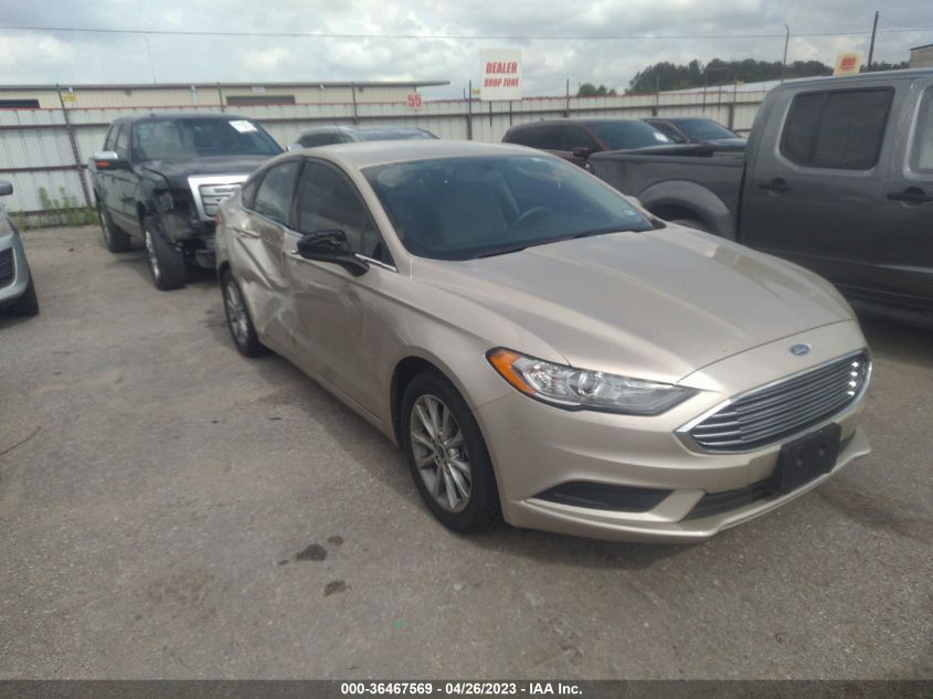 2017 FORD FUSION SE - 3FA6P0H7XHR148861