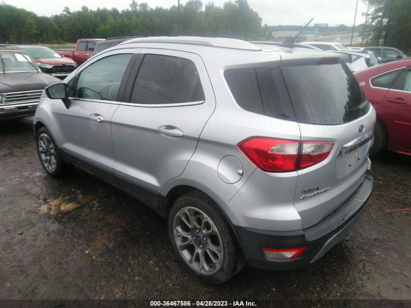 2020 FORD ECOSPORT TITANIUM - MAJ3S2KE9LC353275