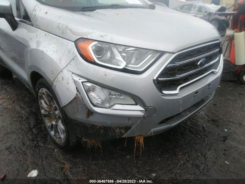 2020 FORD ECOSPORT TITANIUM - MAJ3S2KE9LC353275
