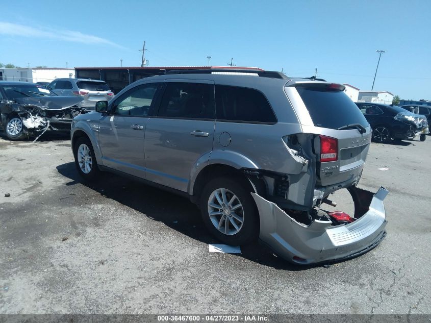 2016 DODGE JOURNEY SXT - 3C4PDDBG9GT135642