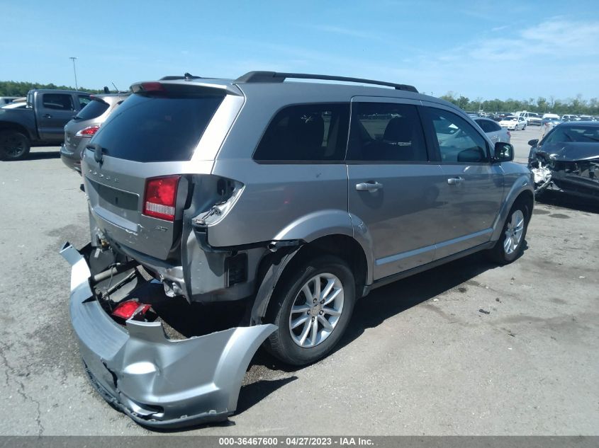 2016 DODGE JOURNEY SXT - 3C4PDDBG9GT135642