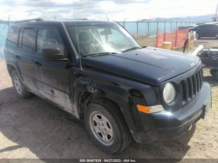 2014 JEEP PATRIOT SPORT - 1C4NJPBAXED889794