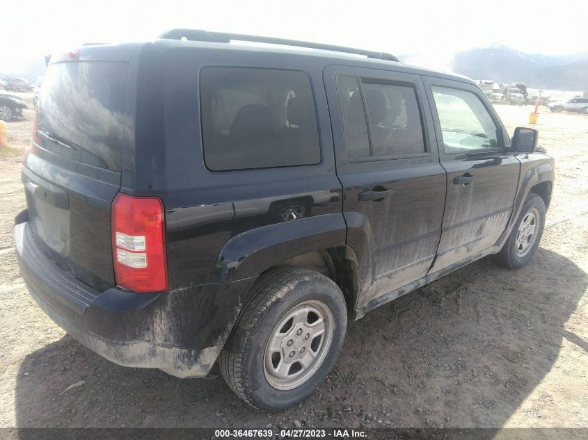 2014 JEEP PATRIOT SPORT - 1C4NJPBAXED889794