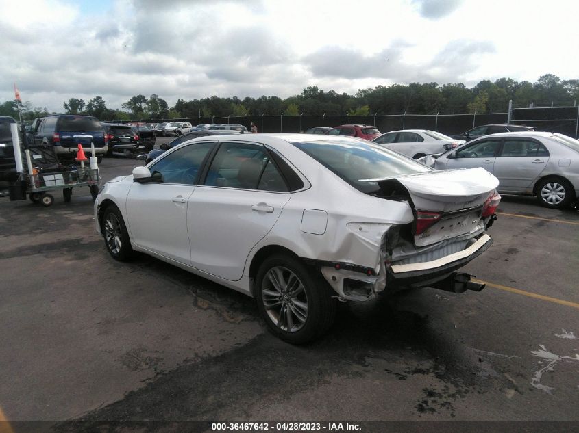 2017 TOYOTA CAMRY XLE/SE/LE/XSE - 4T1BF1FK3HU439117