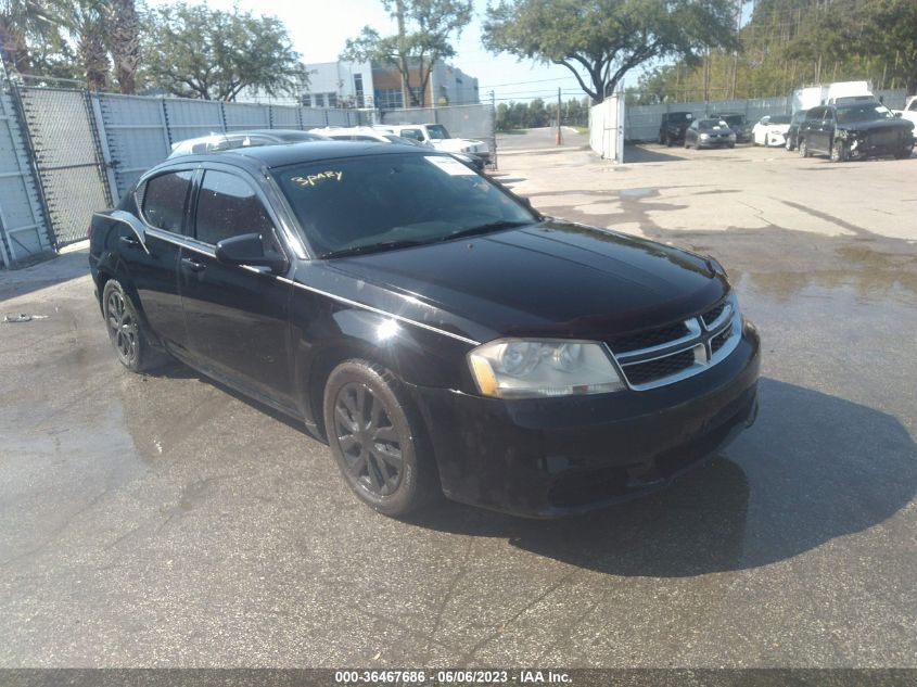 2014 DODGE AVENGER SE - 1C3CDZAB2EN227369