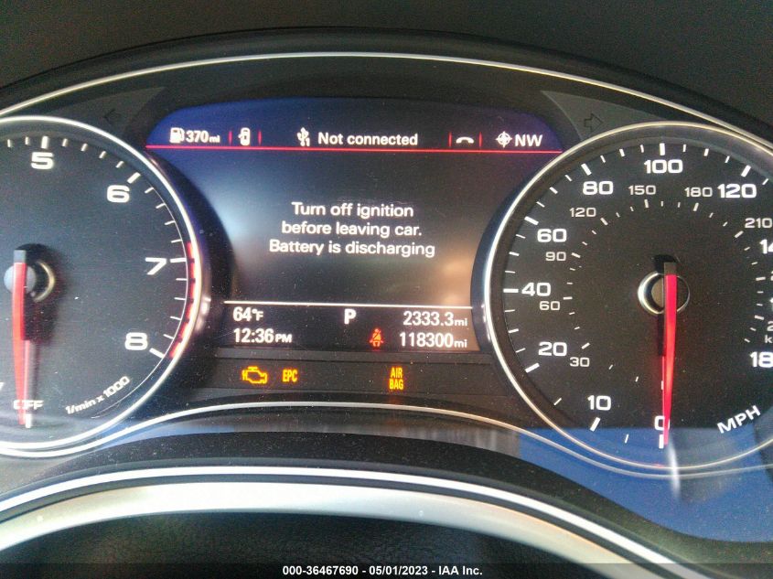 2016 AUDI A6 2.0T PREMIUM - WAUFFAFC2GN195996