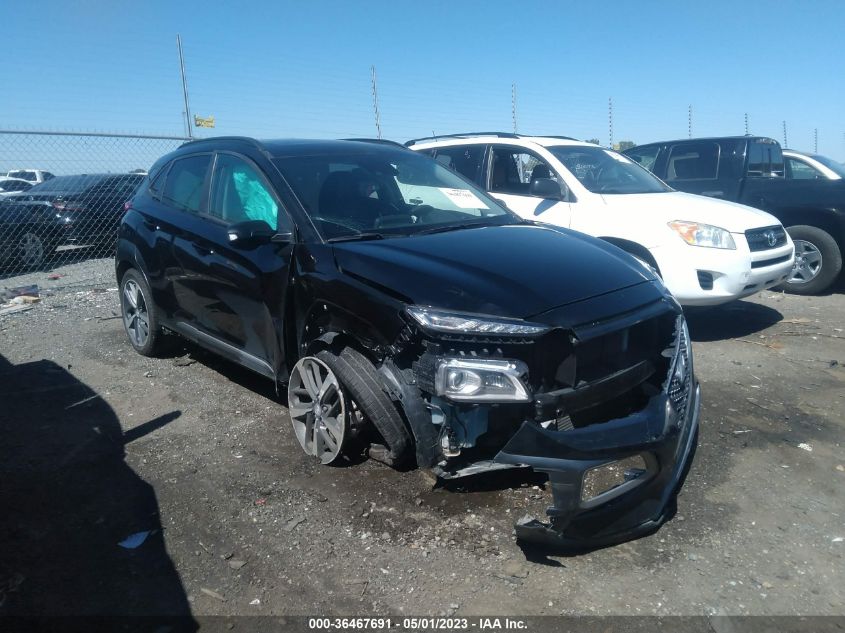 2021 HYUNDAI KONA LIMITED - KM8K33A50MU617520