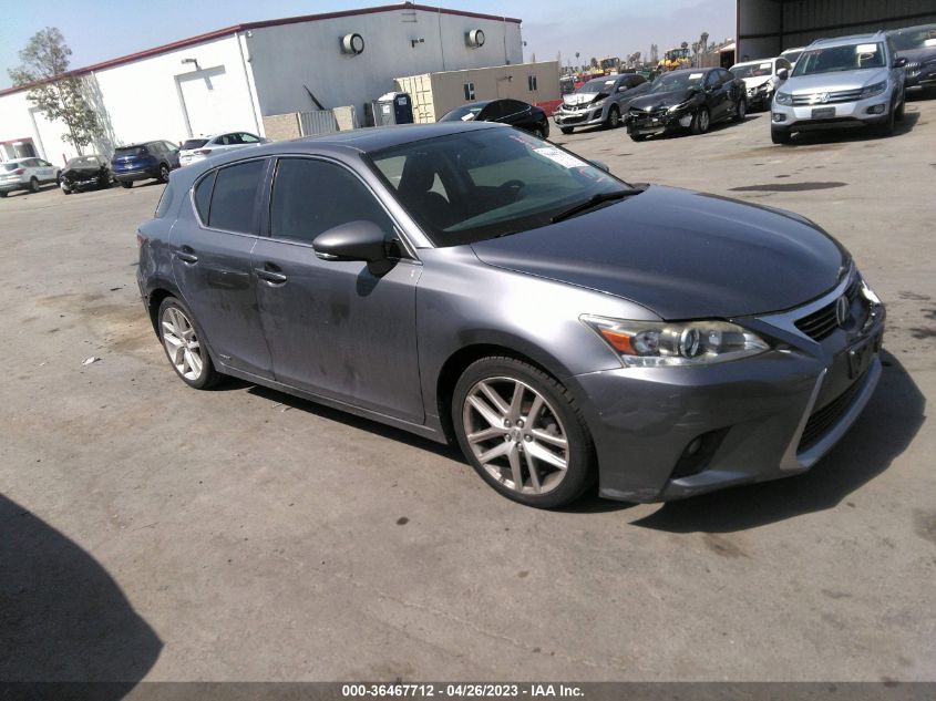 2014 LEXUS CT 200H HYBRID - JTHKD5BH6E2186828