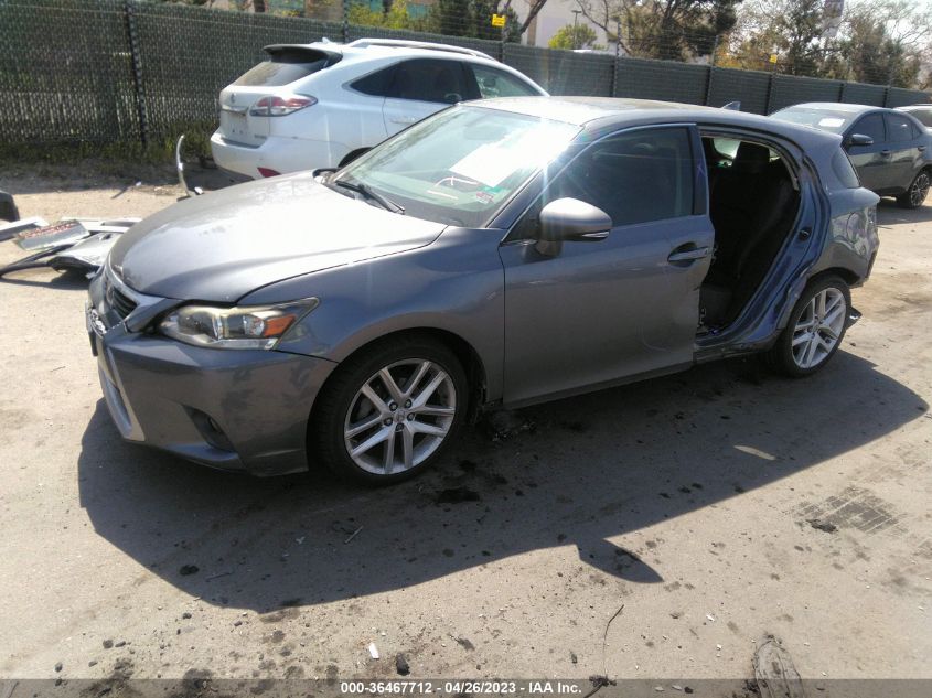 2014 LEXUS CT 200H HYBRID - JTHKD5BH6E2186828