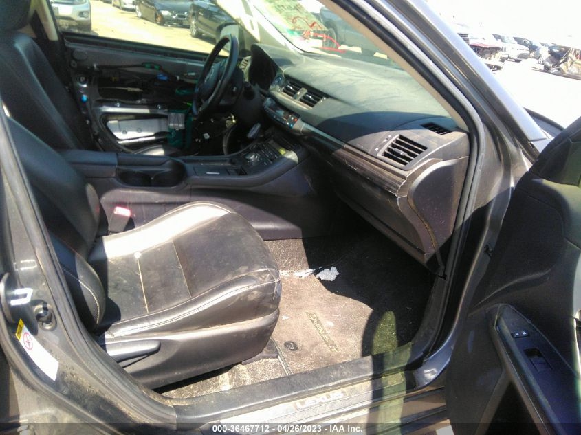 2014 LEXUS CT 200H HYBRID - JTHKD5BH6E2186828