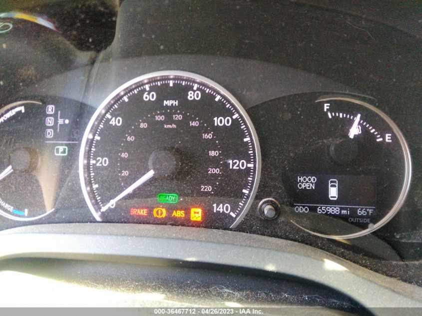 2014 LEXUS CT 200H HYBRID - JTHKD5BH6E2186828