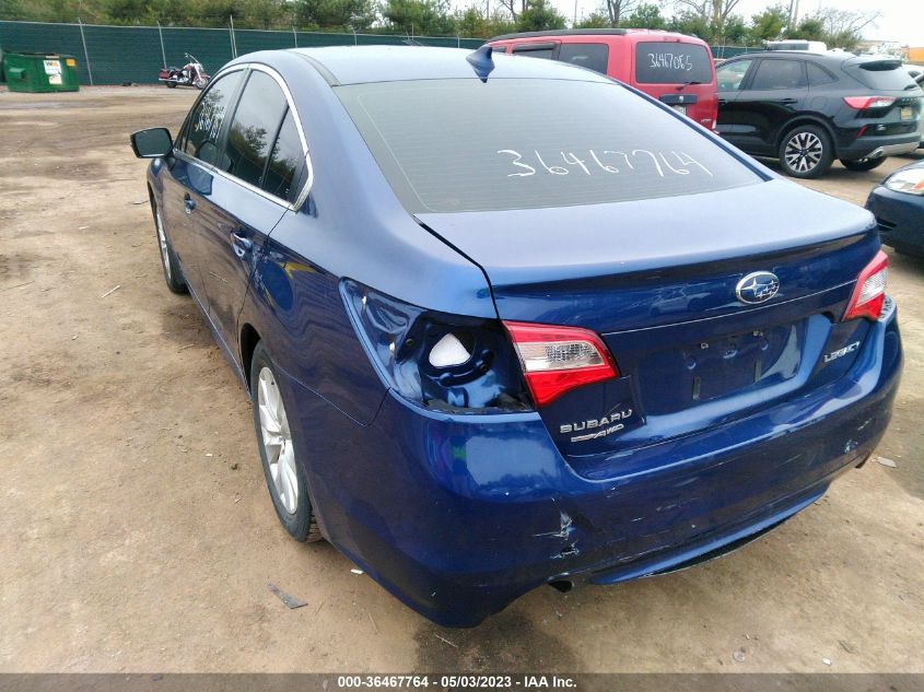 2016 SUBARU LEGACY 2.5I PREMIUM - 4S3BNBF62G3052773