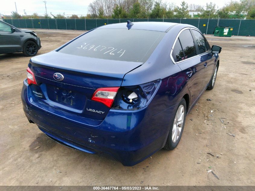 2016 SUBARU LEGACY 2.5I PREMIUM - 4S3BNBF62G3052773