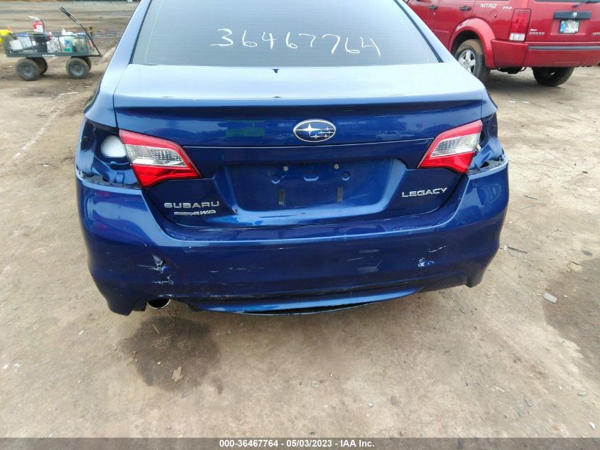 2016 SUBARU LEGACY 2.5I PREMIUM - 4S3BNBF62G3052773