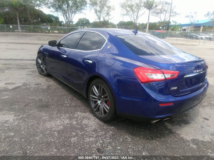 2017 MASERATI GHIBLI S Q4 - ZAM57RTS1H1216928
