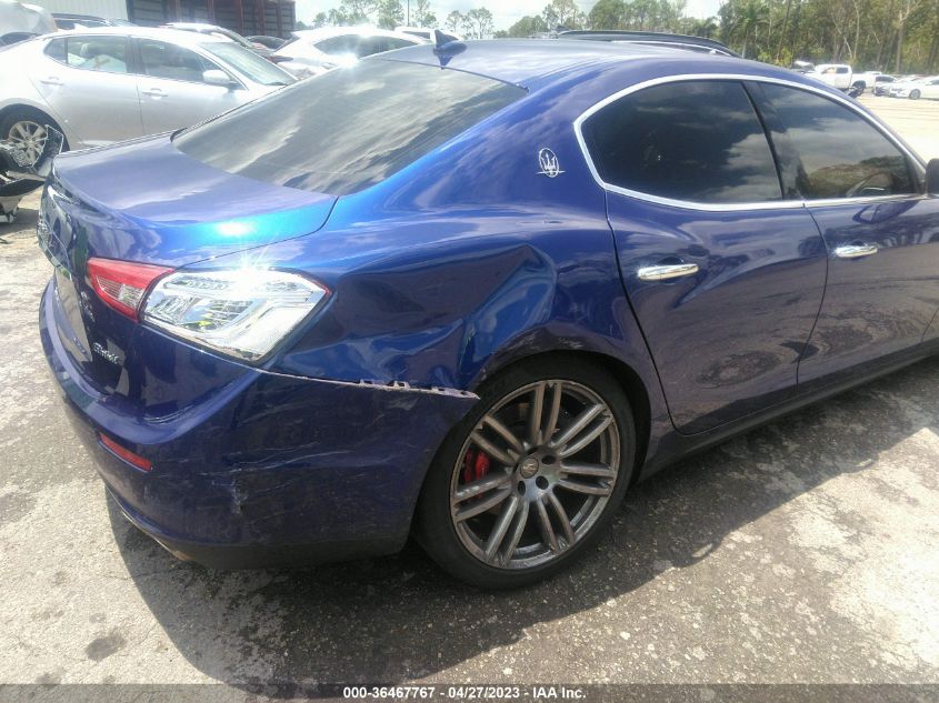 2017 MASERATI GHIBLI S Q4 - ZAM57RTS1H1216928