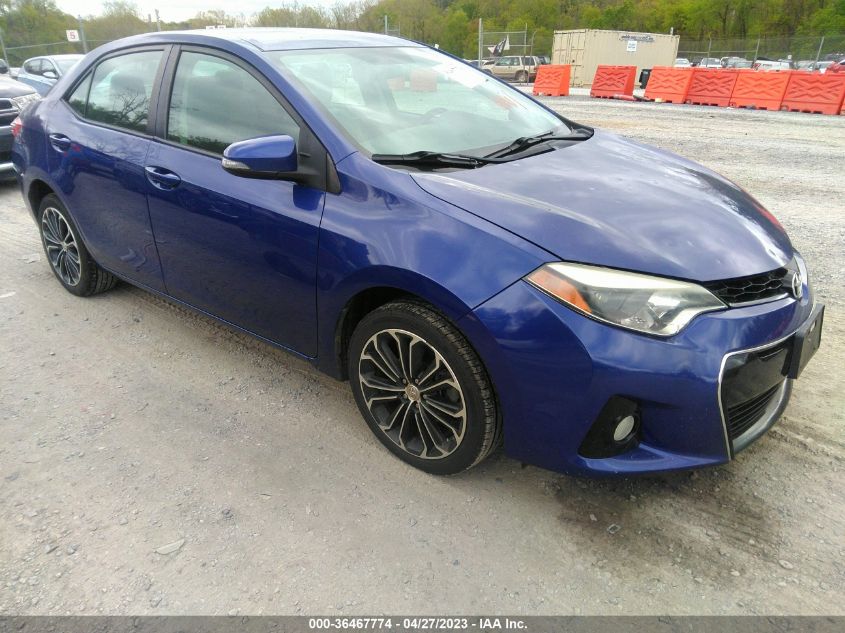 2014 TOYOTA COROLLA S - 2T1BURHEXEC043999