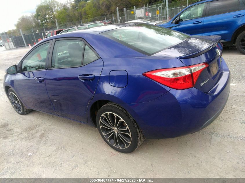 2014 TOYOTA COROLLA S - 2T1BURHEXEC043999