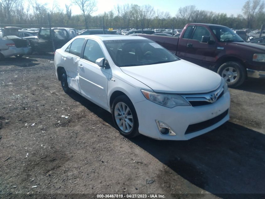 2013 TOYOTA CAMRY HYBRID LE/XLE - 4T1BD1FK1DU069334