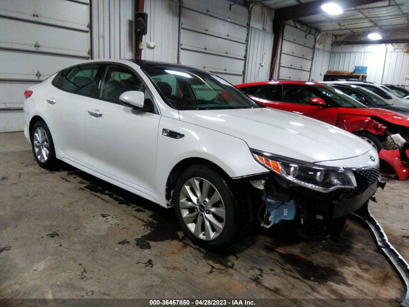 2016 KIA OPTIMA EX - 5XXGU4L38GG034907