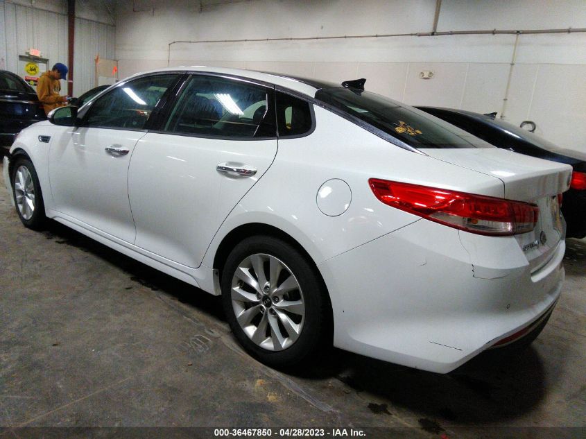 2016 KIA OPTIMA EX - 5XXGU4L38GG034907