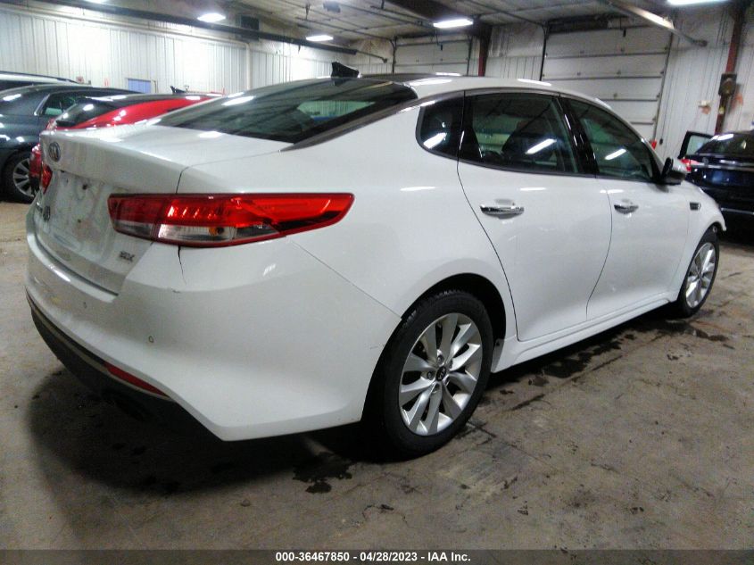 2016 KIA OPTIMA EX - 5XXGU4L38GG034907