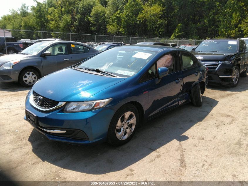 2015 HONDA CIVIC SEDAN LX - 19XFB2F50FE263625