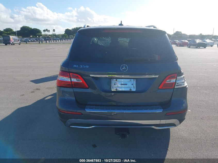 2013 MERCEDES-BENZ M-CLASS ML 350 - 4JGDA5JB2DA181190