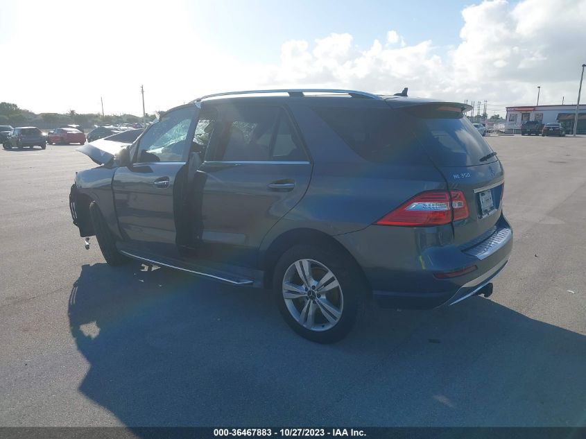2013 MERCEDES-BENZ M-CLASS ML 350 - 4JGDA5JB2DA181190