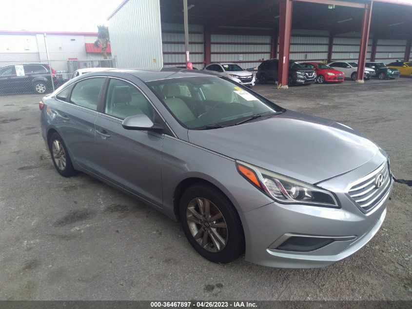 2016 HYUNDAI SONATA 2.4L SE - 5NPE24AF9GH350248